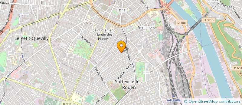 localisation de l'entreprise L'EPINGLE A NOURRICE à SOTTEVILLE-LES-ROUEN