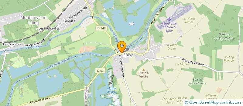 localisation de l'entreprise L EPINOCHE  MORET-LOING-ET-ORVANNE