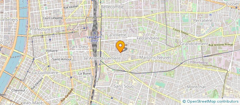 localisation de l'entreprise L EPIS CURIEN à LYON