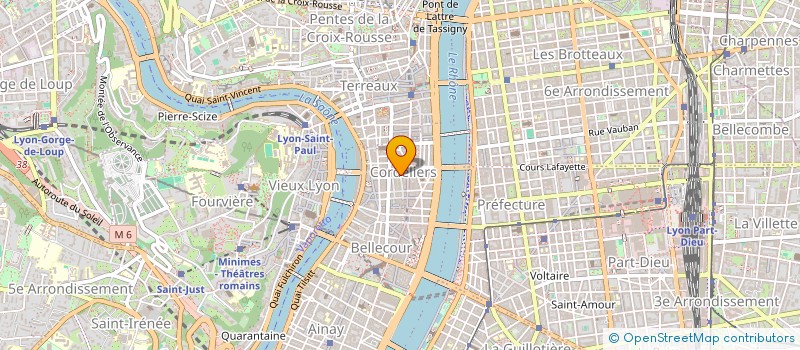 localisation de l'entreprise L'EPISENS à LYON