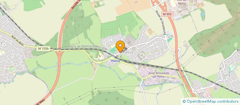 localisation de l'entreprise L'EPLUCHURE  PELTRE