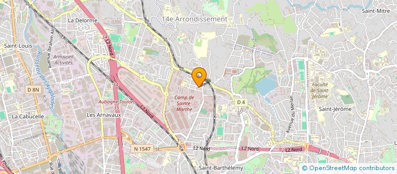 localisation de l'entreprise L'EPOPEE à MARSEILLE