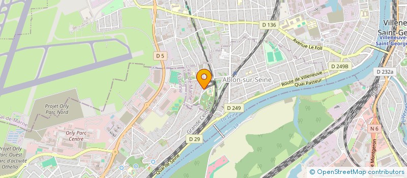 localisation de l'entreprise L'EPOQUE EPIQUE COMPIEGNE à ABLON-SUR-SEINE