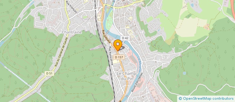localisation de l'entreprise L'EPYSODE à EPINAL