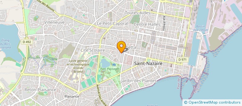 localisation de l'entreprise L.EQUATIONS SERVICES à SAINT-NAZAIRE