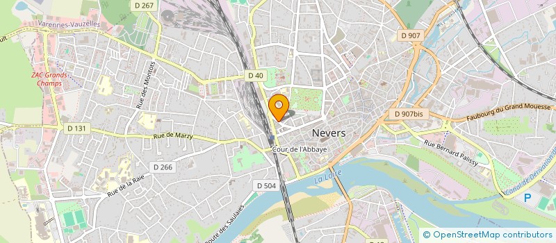 localisation de l'entreprise L'EQUATORIAL SAUNA NEVERS à NEVERS