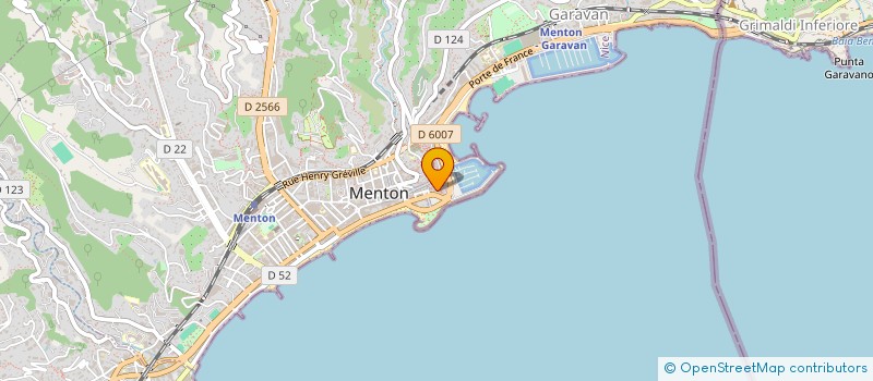 localisation de l'entreprise L' EQUERRE  MENTON