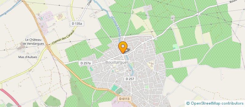localisation de l'entreprise L'EQUESTRE'L  BOUILLARGUES
