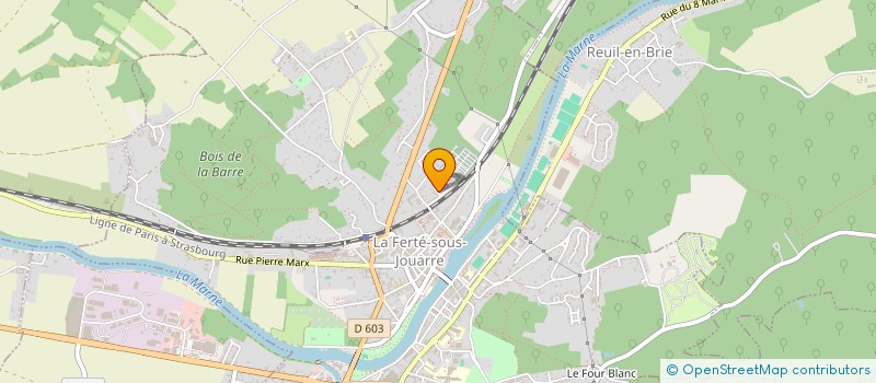 localisation de l'entreprise L'EQUI-LIBRE & CAU à LA FERTE-SOUS-JOUARRE