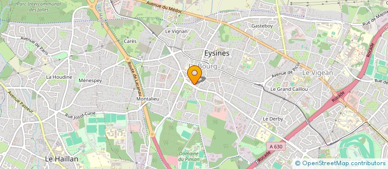 localisation de l'entreprise L'EQUILIBRE 33  EYSINES