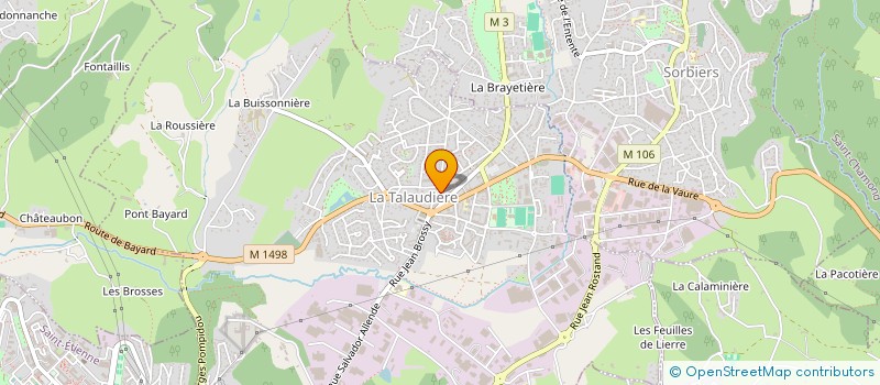 localisation de l'entreprise L'EQUILIBRE  LA TALAUDIERE