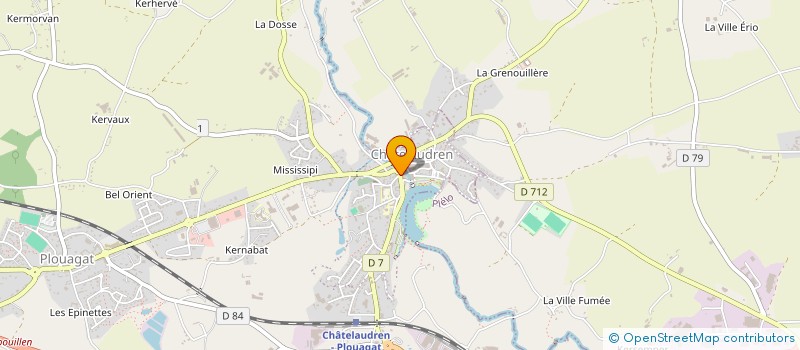 localisation de l'entreprise L EQUINOXE à CHATELAUDREN-PLOUAGAT