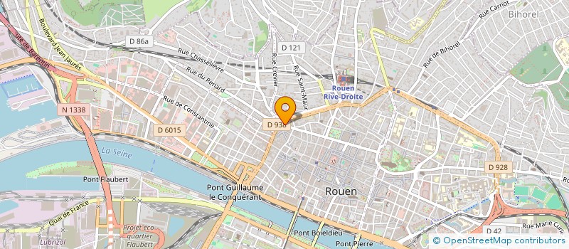 localisation de l'entreprise L EQUINOXE à ROUEN