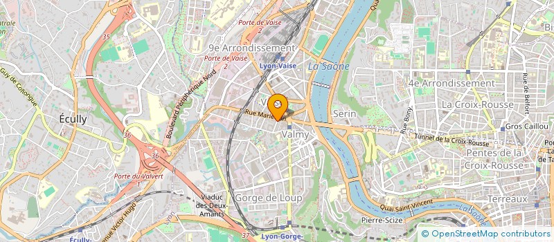 localisation de l'entreprise L'EQUINOXE  LYON