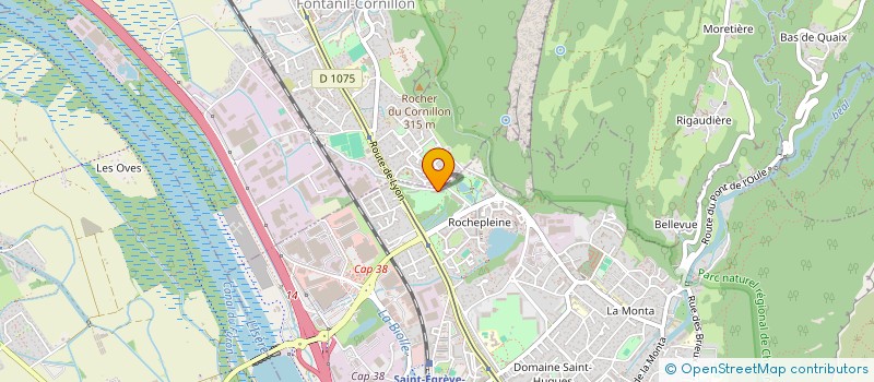 localisation de l'entreprise L'EQUIPAGE  SAINT-EGREVE