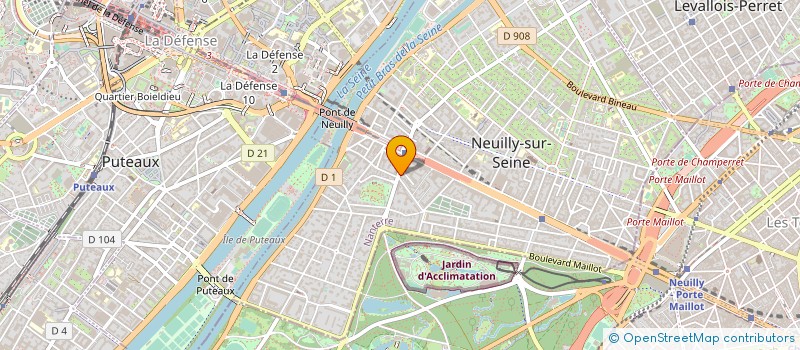 localisation de l'entreprise L'EQUIPAGE à NEUILLY-SUR-SEINE