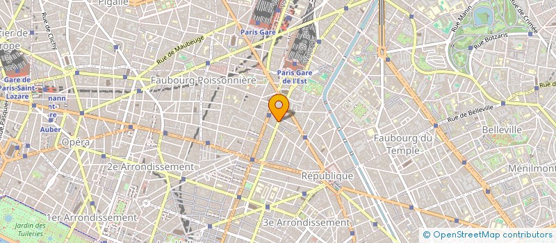 localisation de l'entreprise L'EQUIPAGE CIE THEATRALE  PARIS