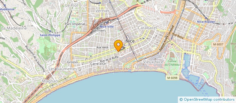 localisation de l'entreprise L'EQUIPE à NICE