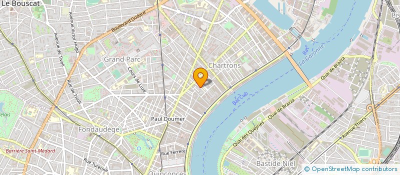 localisation de l'entreprise L'EQUIPE COSTUMES  BORDEAUX