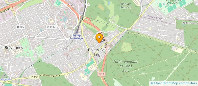 localisation de l'entreprise L'EQUIPE DU DOC' à BOISSY-SAINT-LEGER