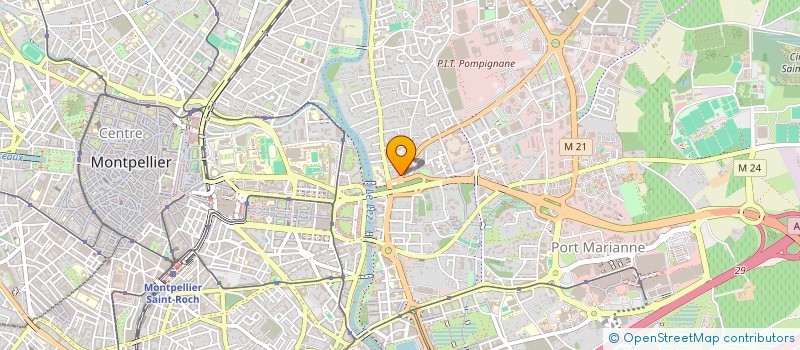 localisation de l'entreprise L'EQUIPE IMMO à MONTPELLIER
