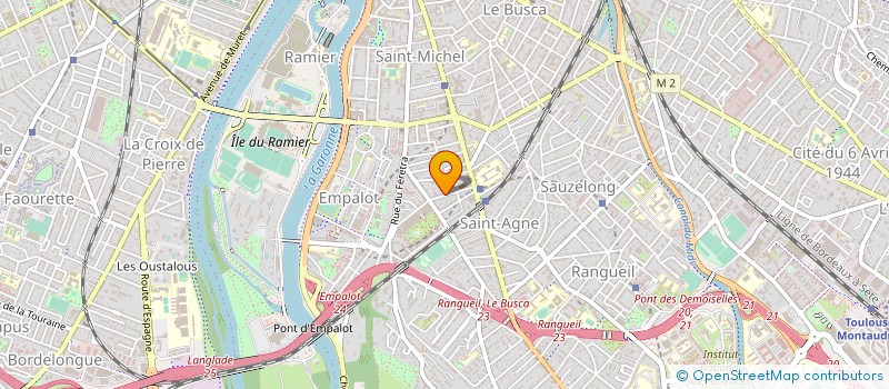 localisation de l'entreprise L'EQUIPEE DES VINS à TOULOUSE