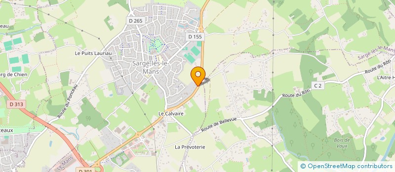 localisation de l'entreprise L'EQUIPEMENT D'ATELIER L'EDAT à SARGE-LES-LE-MANS