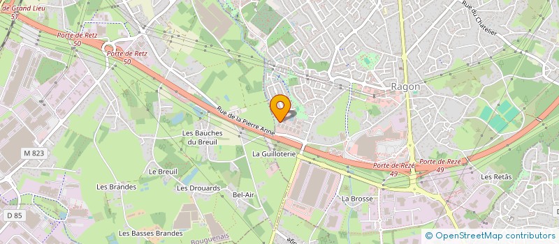 localisation de l'entreprise L'EQUIPEMENT INDUSTRIEL DE L'ATLANTIQUE à REZE