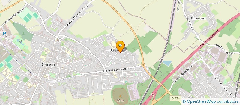 localisation de l'entreprise L'EQUITABLE  CARVIN