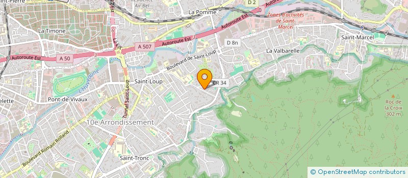 localisation de l'entreprise L'EQUITABLE  MARSEILLE