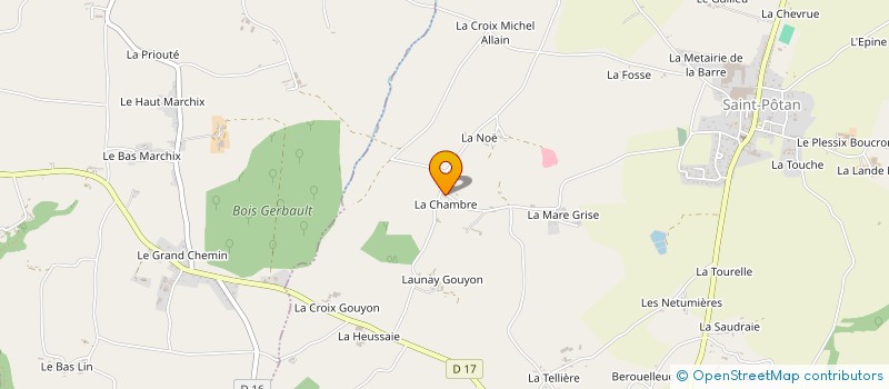 localisation de l'entreprise L'EQUIVY  SAINT-POTAN