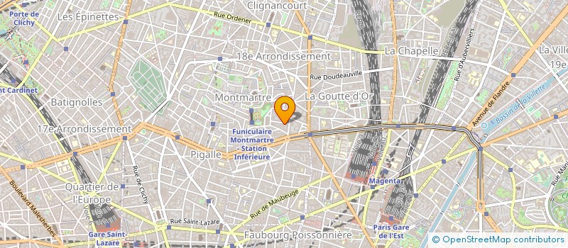 localisation de l'entreprise L'ERABLE  PARIS