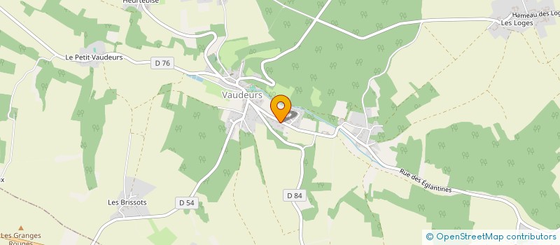 localisation de l'entreprise L'ERABLE  VAUDEURS