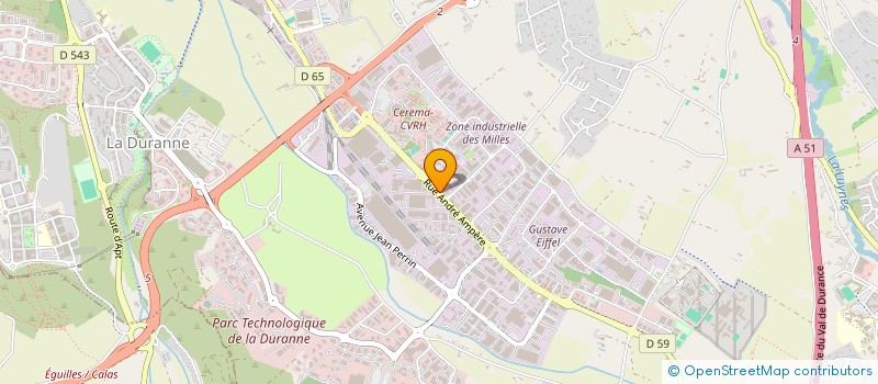 localisation de l'entreprise L'ERABLE à AIX-EN-PROVENCE