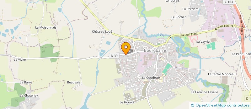 localisation de l'entreprise L'ERABLE  BOURGBARRE