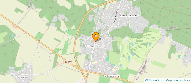 localisation de l'entreprise L'ERABLE NOIR  FEUCHEROLLES