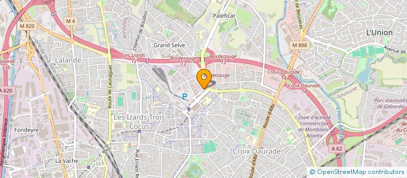 localisation de l'entreprise L'ERDREBELLE à TOULOUSE
