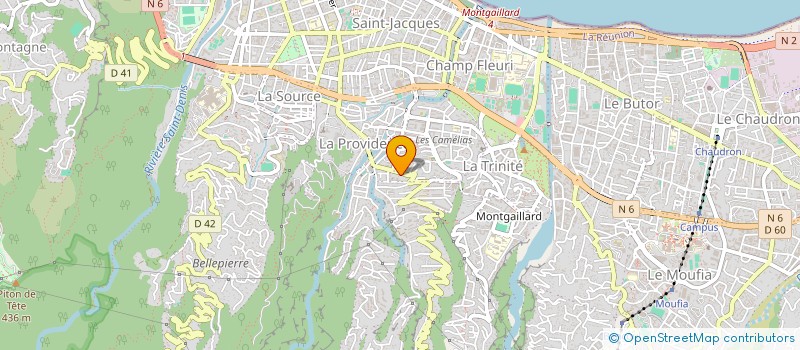 localisation de l'entreprise L'ERE DES METS à SAINT-DENIS