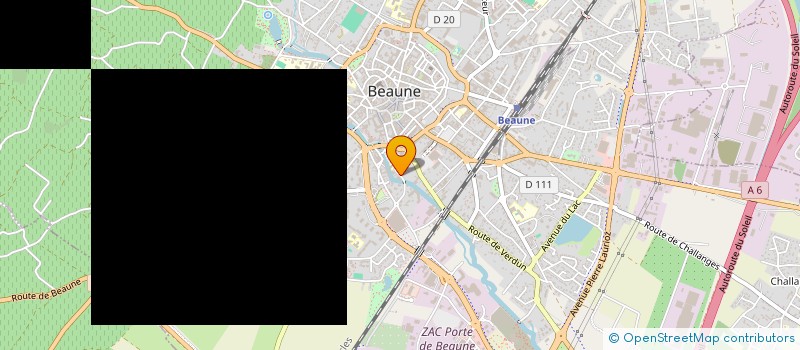 localisation de l'entreprise L'ERENATH à BEAUNE