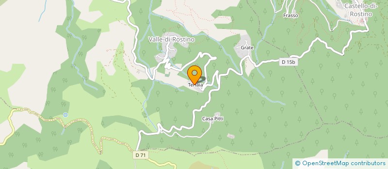 localisation de l'entreprise L ERMITAGE à BISINCHI