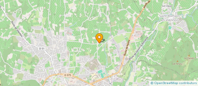 localisation de l'entreprise L'ERMITAGE  VAISON-LA-ROMAINE