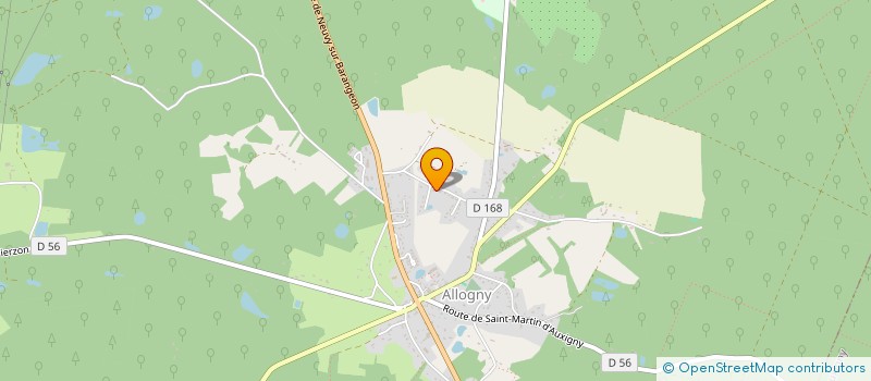 localisation de l'entreprise L'ERMITAGE  VIGNOUX-SOUS-LES-AIX