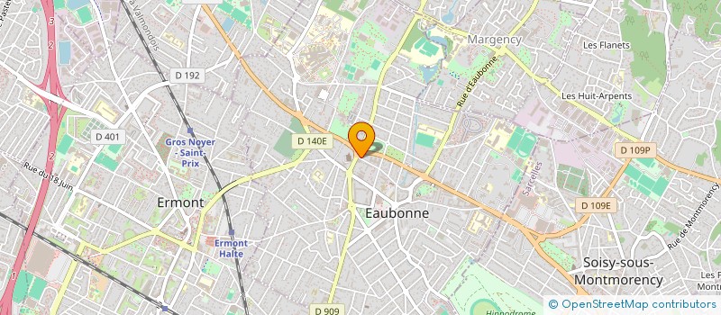 localisation de l'entreprise L'ERMITAGE - CABASSON à EAUBONNE