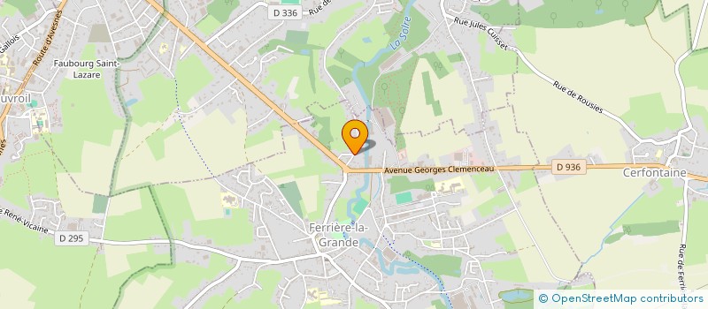 localisation de l'entreprise L'ERRECA  ANOR