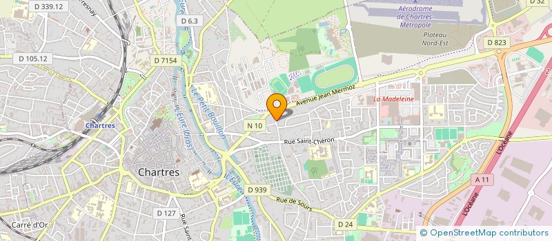 localisation de l'entreprise L'ESCADRON VOLANT DE LA REINE à CHARTRES
