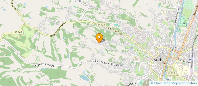 localisation de l'entreprise L'ESCAGNAN à AUCH