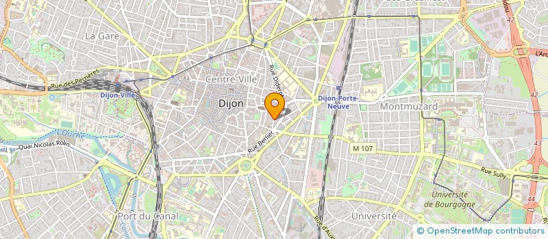 localisation de l'entreprise L'ESCALE à DIJON