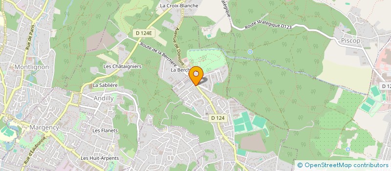 localisation de l'entreprise L'ESCALE  MONTMORENCY