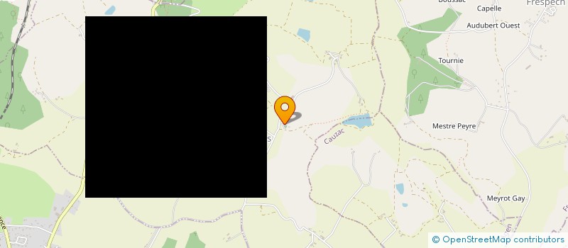 localisation de l'entreprise L'ESCALE  LA CROIX-BLANCHE