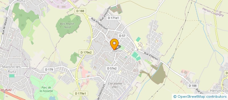 localisation de l'entreprise L'ESCALE à BARLIN